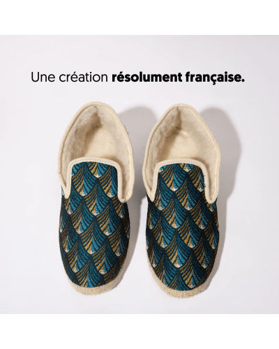 Charentaises Intime Turquoise