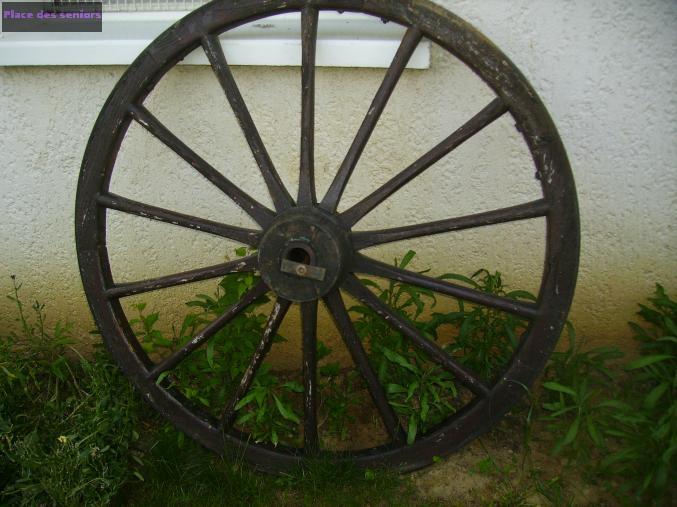 roue de charrette à Chambery
