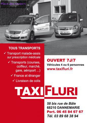  Transport Taxi Fluri secteur sundgau à Dannemarie