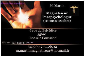 magnétiseur-parapsychologue(travaux occultes) à Roz-sur-couesnon