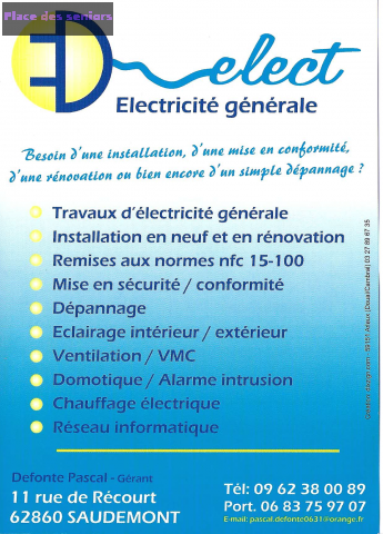 ELECTRICITE GENERALE à Saudemont