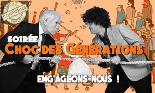 Soirée Choc des générations à Paris