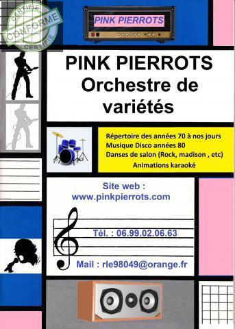 Orchestre de variétés PINK PIERROTS à Pommeuse