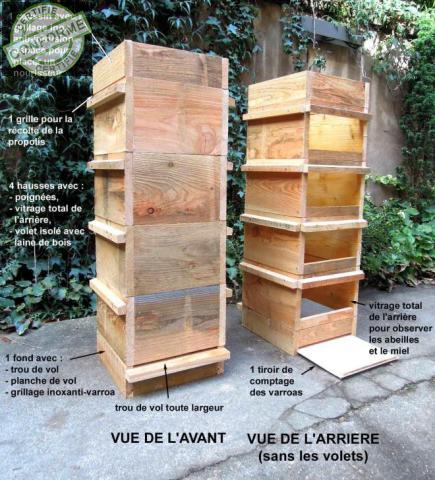 kit de ruche warré à Abreschviller