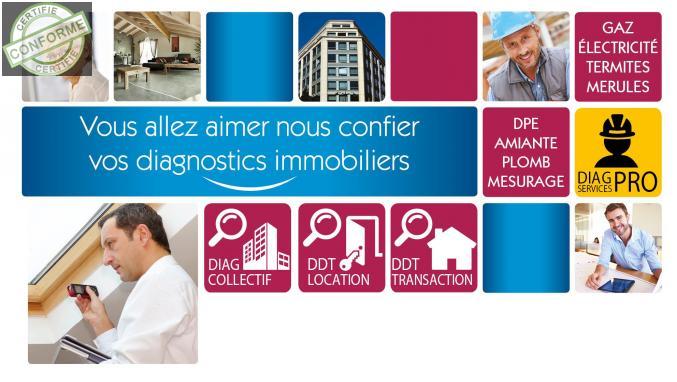 diagnostics immobilier /avant vente/location/mise en coproprieté/avant travauxdemolition à Toulon