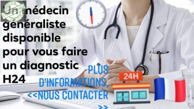 Consultation médical en ligne à Courcouronnes​