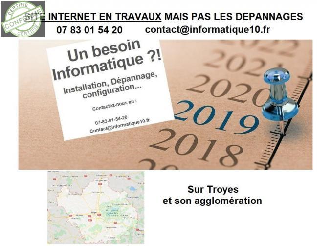 Dépannage Informatique à Troyes