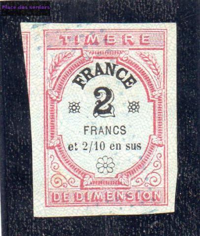 TIMBRE FISCAL DE 1871 à Lille-59000
