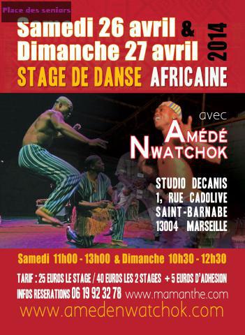 Stage de danse africaine à Marseille