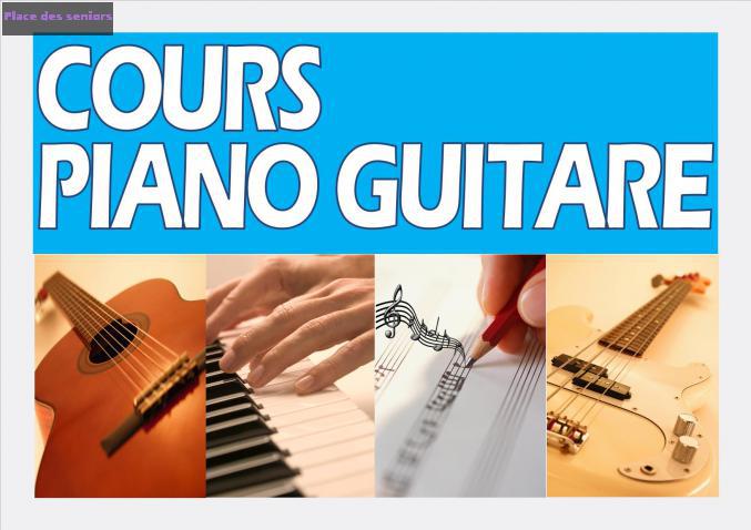 Cours guitare/piano à votre domicile et en école à Reims