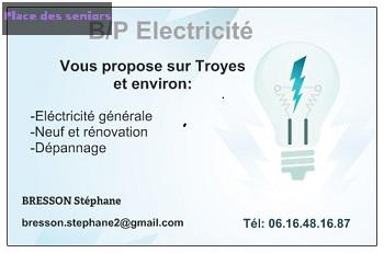 B/P Electricité (électricien) à Troyes