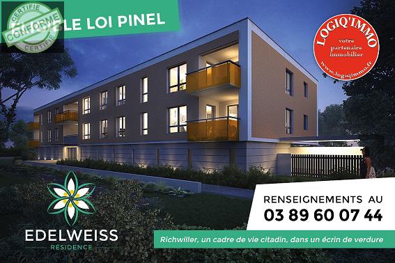 A Richwiller résidence neuve de 12 logements adaptée séniors à Mulhouse