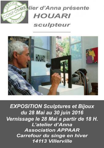 Exposition sculptures à Villerville