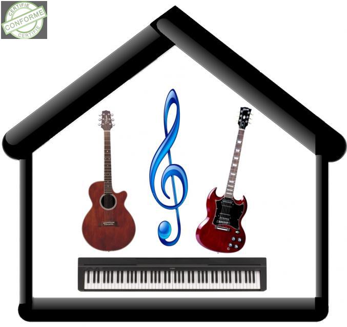 cours de guitare et piano à domicile Val-d'oise 95 à Deuil-la-barre