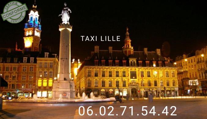 Taxi Lille gare aéroport à Lille