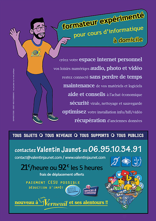 Service à la personne en informatique à domicile à Verneuil-sur-seine