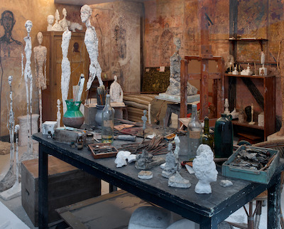 Découvrez l'atelier d'Alberto Giacometti à Paris